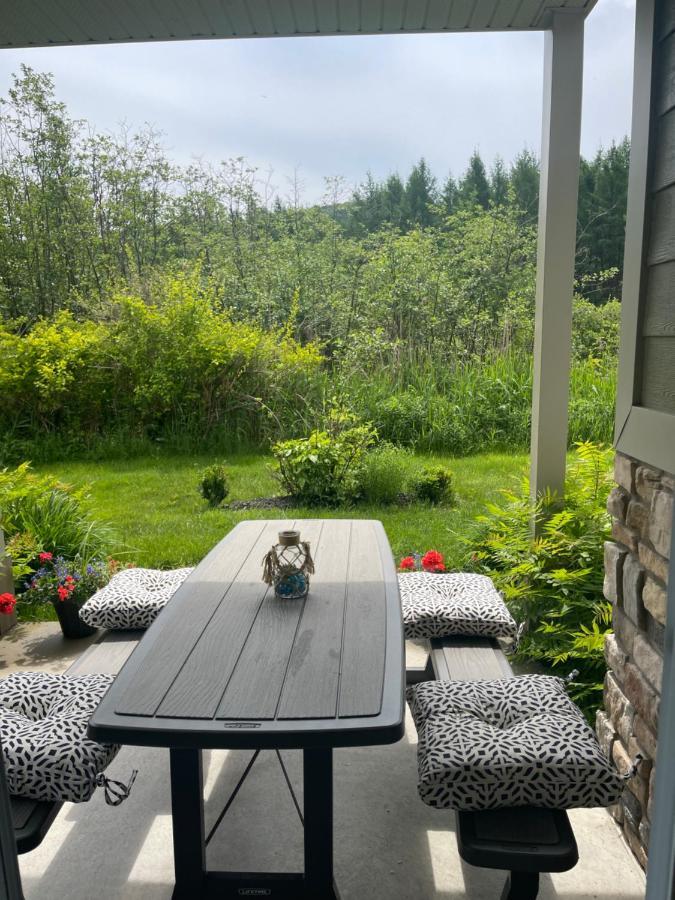 Appartamento Dida Saint-Sauveur-des-Monts Esterno foto